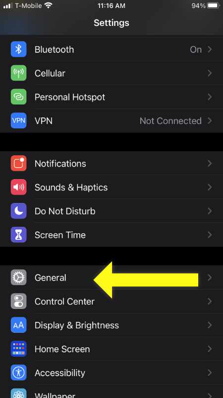 Click settings